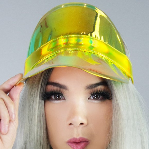 Drippin' In Gold retroElectric Visor - Picture 3 of 4